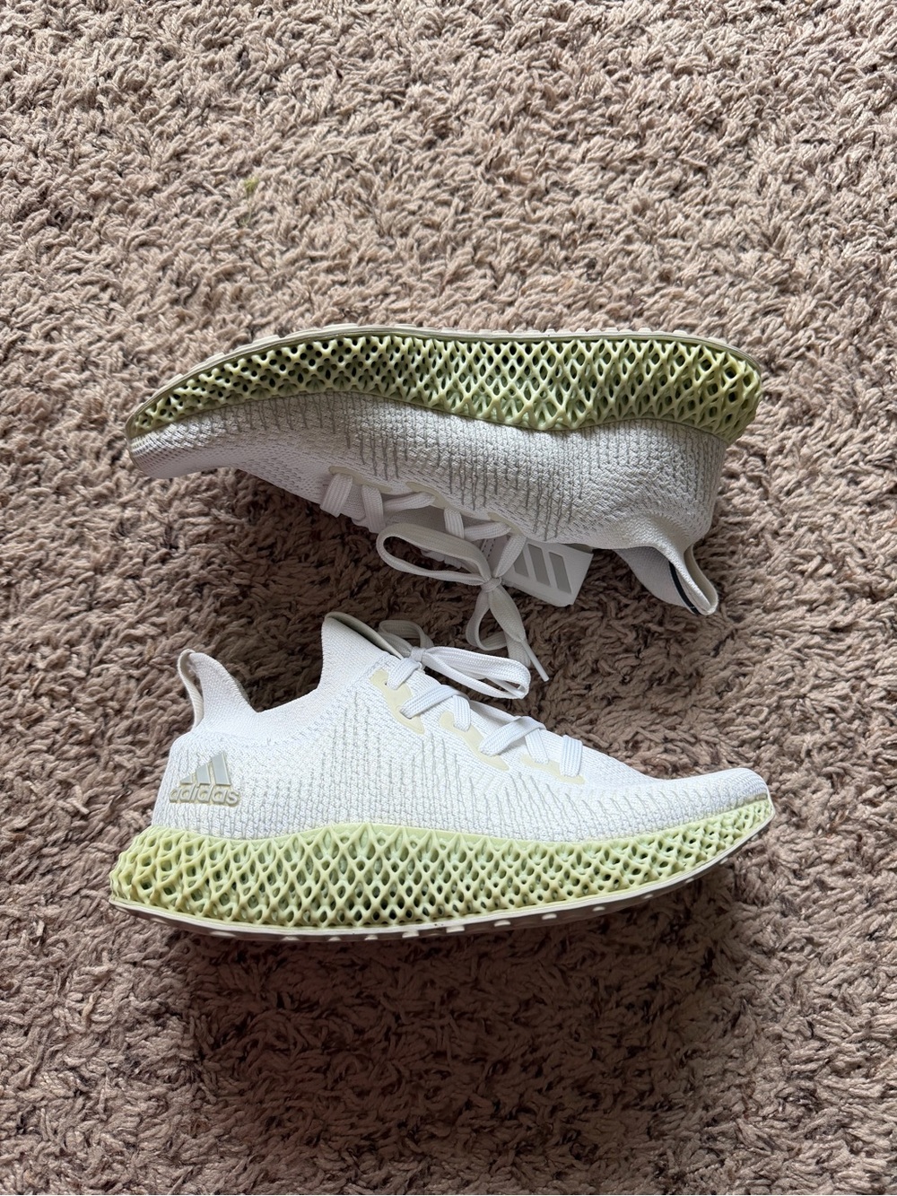 Adidas 4D FWD White Running Shoes